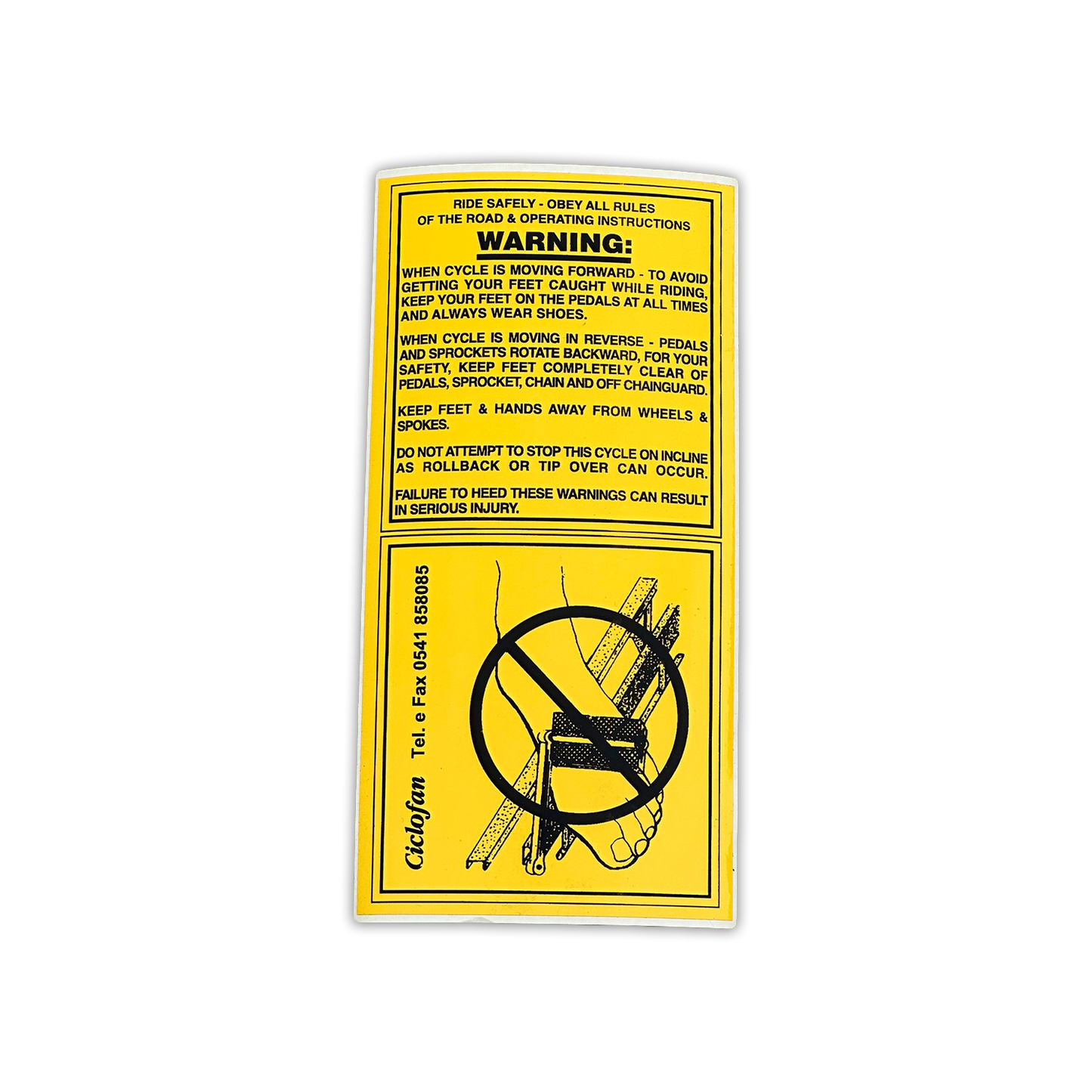 Safety Stickers For Fendor